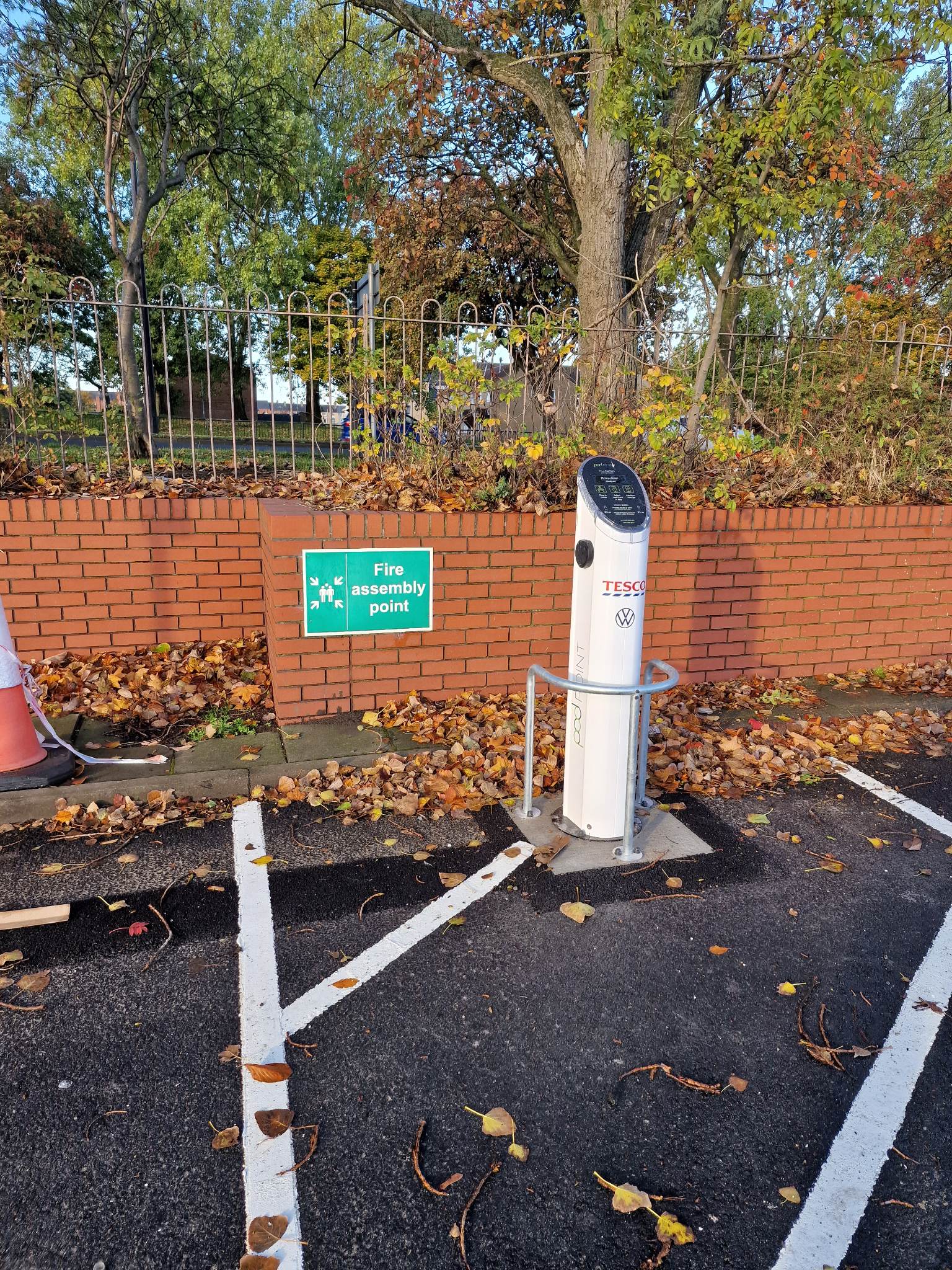 Commercial EV car charging point installation AME Smart Installations